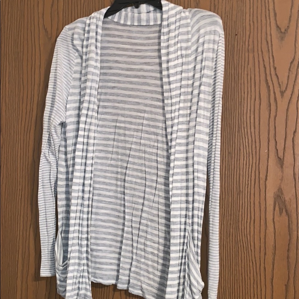 Calvin Klein striped cardigan
